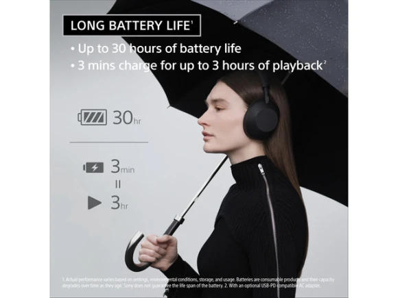 Wireless Noise-Canceling Over-Ear Headphones — Wireless Earbuds, Sony