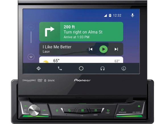 1-DIN multimedia DVD receiver — Car Infotainment System, Pioneer