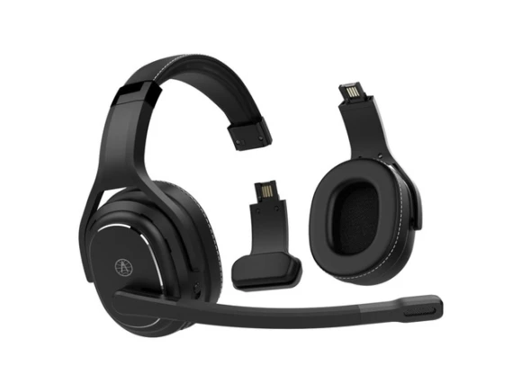 2-in-1 Wireless Headset with Noise Cancellation — Wireless Earbuds, Rand McNally