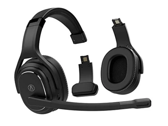2-in-1 Wireless Headset with Noise Cancellation — Wireless Earbuds, Rand McNally