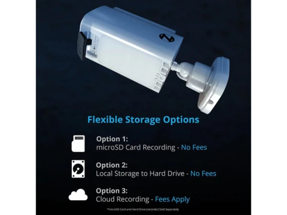 2K Outdoor Security Camera — Security Camera, Night Owl