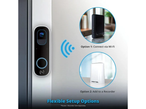 2K Video Doorbell — Video Doorbell, Night Owl