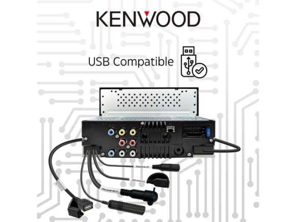 6.8-Inch Digital Media Receiver — Car Infotainment System, KENWOOD
