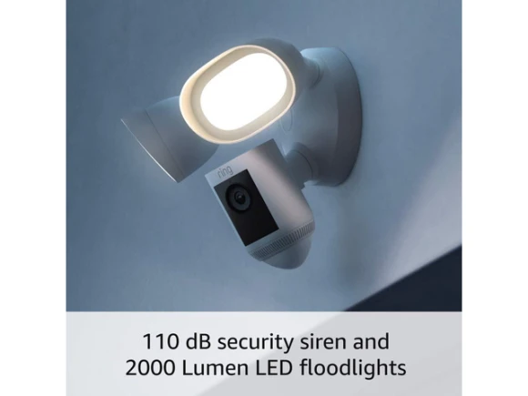 Floodlight Cam Wired Pro Surveillance Camera — Security Camera, Ring