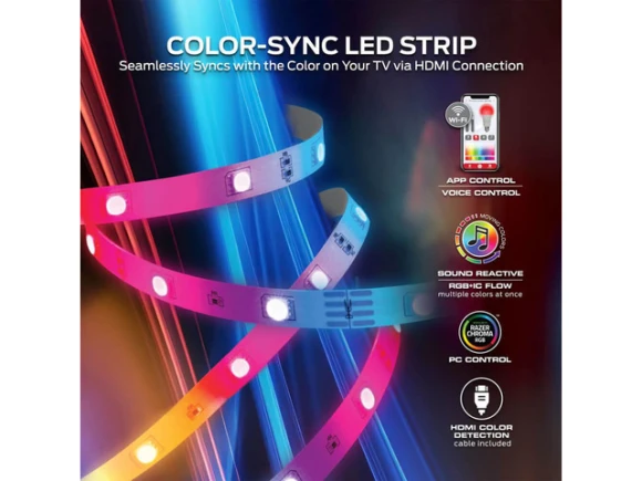 HDMI Color-Sync LED Strip Light — LED Strip Lights, MONSTER