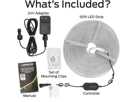 Outdoor LED Light Strip — LED Strip Lights, MONSTER