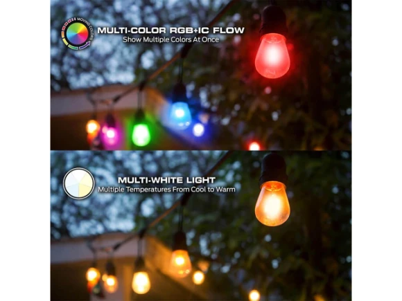Outdoor String Light, Multi-color — Smart Outdoor Lighting, MONSTER