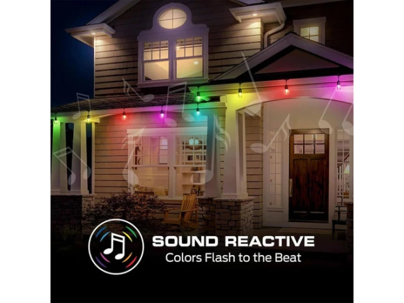 Outdoor String Light, Multi-color — Smart Outdoor Lighting, MONSTER