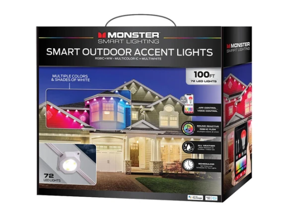 Permanent Outdoor LED Smart Lights — Smart Outdoor Lighting, MONSTER