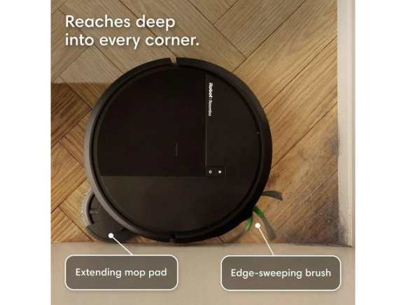 Robot Vacuum and Mop Combo with AutoWash Dock — Robot Vacuum, iRobot