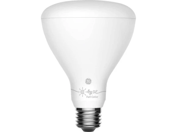 Smart LED BR30 Bulbs, Full Color, 2-Pack — Smart Light Bulb, GE