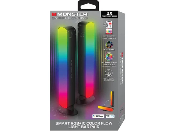 Smart Light Bar Pair — Smart Lamps, MONSTER