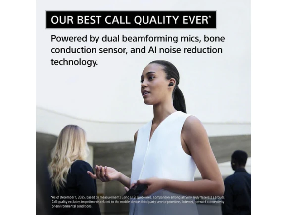 Truly Wireless Noise-Cancelling Earbuds — Wireless Earbuds, Sony