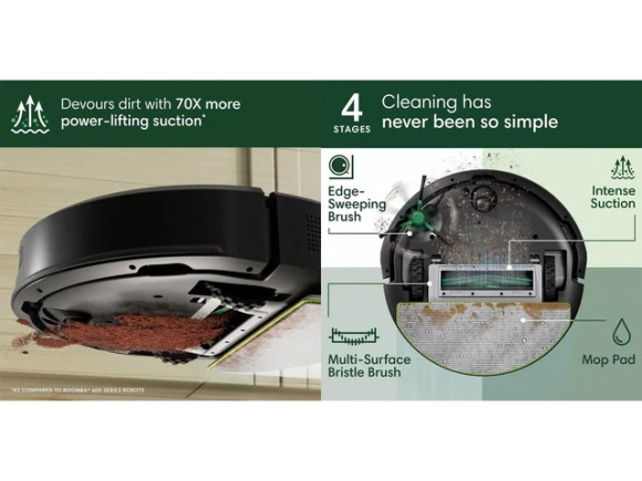 Vacuum and Mop Robot — Robot Vacuum, iRobot