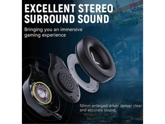 Wireless Gaming Headset — Wireless Earbuds, BatteryJack inc.