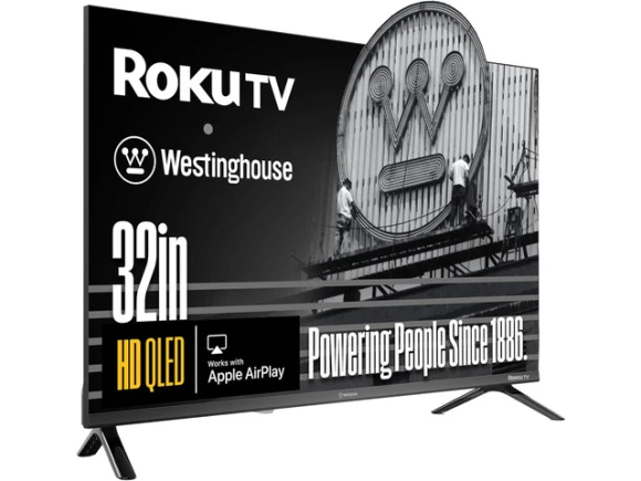32' Class QLED Smart Roku TV — Smart TV, Westinghouse