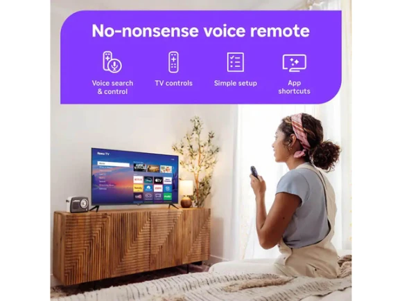 4K LED Smart TV — Smart TV, Roku