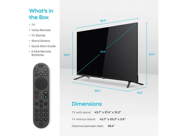 50-inch Class 4K UHD LED Smart TV — Smart TV, ELEMENT