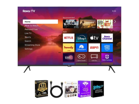 65-Inch Class Smart TV — Smart TV, Roku