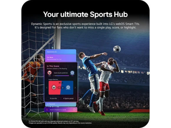 65-inch QNED smart TV — Smart TV, LG