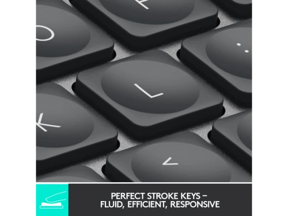 Compact Wireless Illuminated Keyboard — Bluetooth Keyboard, Logitech