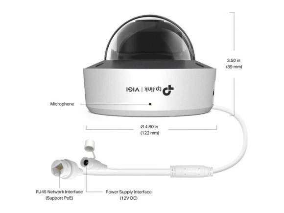 Dome Network Camera — Security Camera, TP-Link