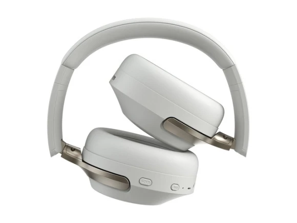 Grey Over-ear Headphones — Wireless Earbuds, Creative Labs