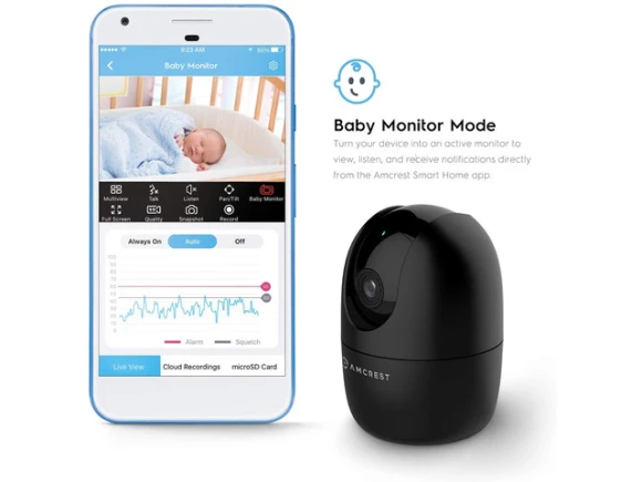Indoor WiFi Camera — Security Camera, Amcrest
