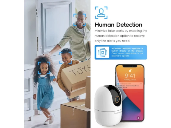 Indoor WiFi Camera — Baby Monitor, Amcrest