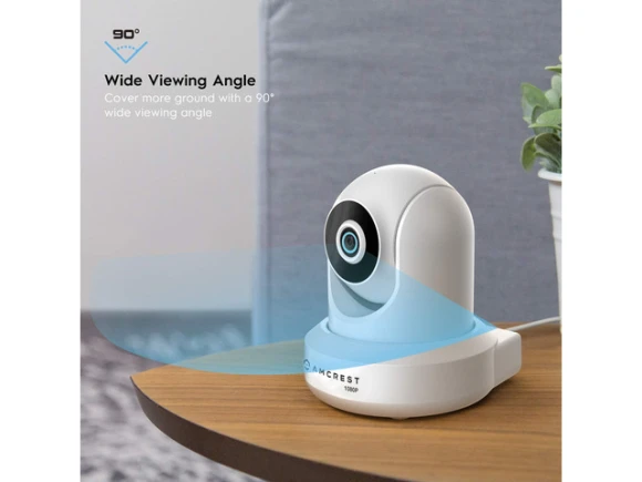 Indoor WiFi Pan/Tilt Security Camera, 2-Pack — Security Camera, Amcrest