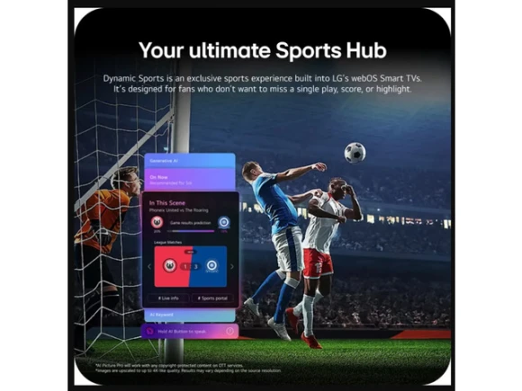 Mini LED Smart TV, 85 inch, 4K — Smart TV, LG Electronics