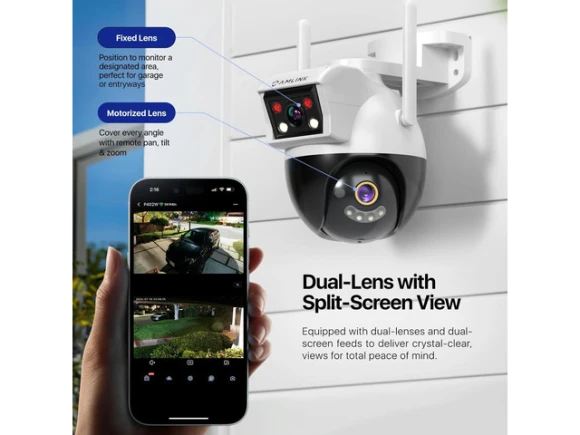 Outdoor WiFi Camera — Security Camera, AMLINK