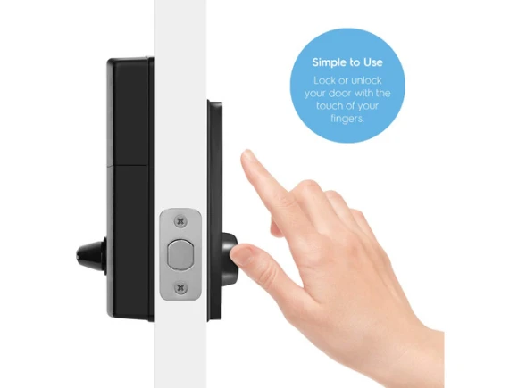 Smart Lock with Digital Keypad and Single-Cylinder Deadbolt — Smart Lock, Amcrest