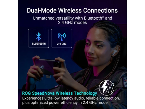True Wireless Gaming Headphones — Wireless Earbuds, Asus