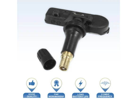 Tire Pressure Monitoring System Sensor, 4-Piece Set — TPMS, Unique Bargains
