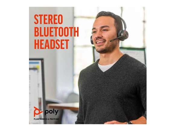 Wireless Stereo Headset — Wireless Earbuds, Poly