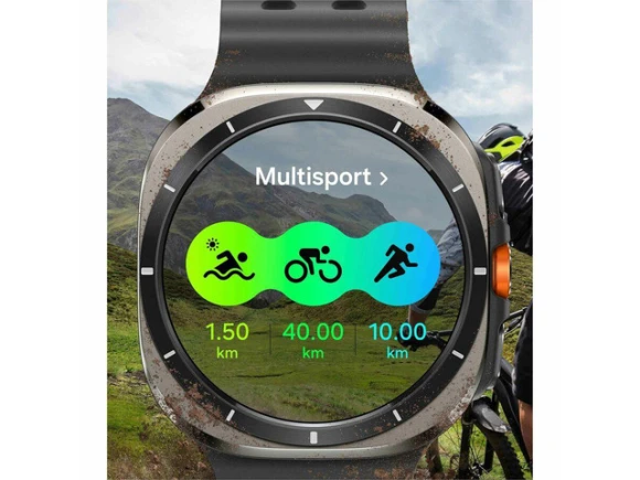 47mm Titanium Silver Galaxy Watch Ultra — Smart Watch, Samsung