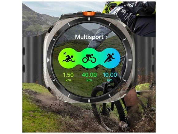 47mm Titanium Silver Galaxy Watch Ultra — Smart Watch, Samsung