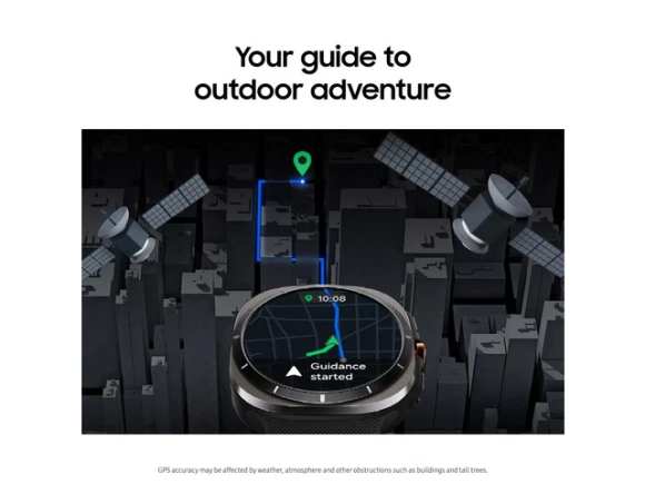 47mm Titanium Silver Galaxy Watch Ultra — Smart Watch, Samsung