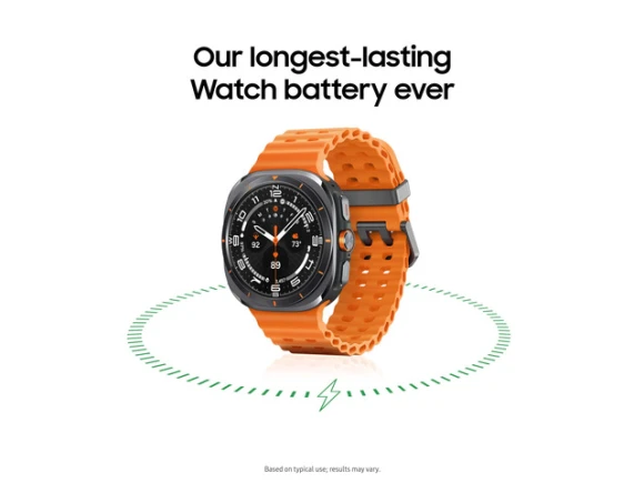 47mm Titanium Silver Galaxy Watch Ultra — Smart Watch, Samsung