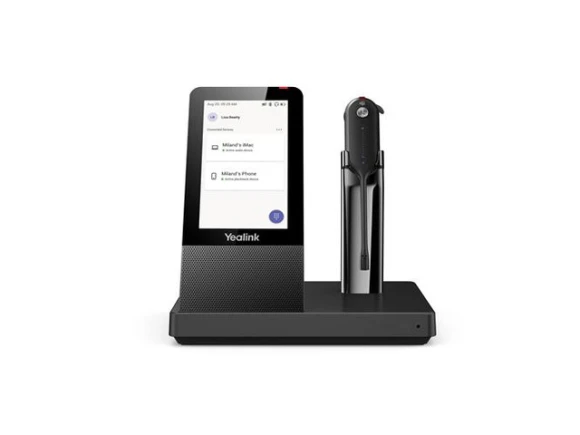 All-in-one UC workstation headset — Wireless Earbuds, Yealink