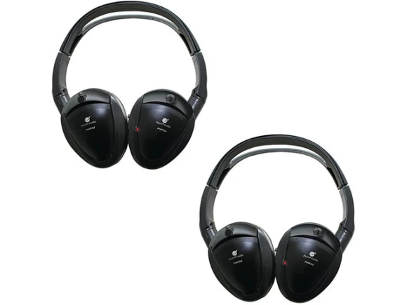 Dual-Channel IR Wireless Headphones — Wireless Earbuds, Planet Audio