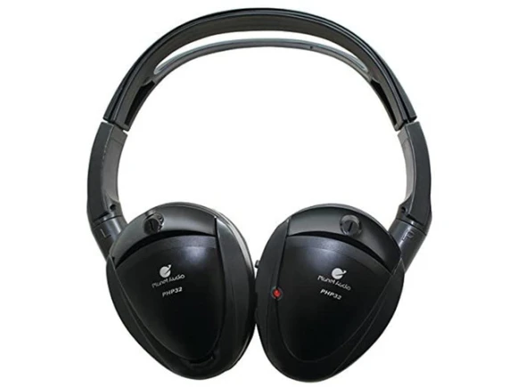 Dual-Channel IR Wireless Headphones — Wireless Earbuds, Planet Audio