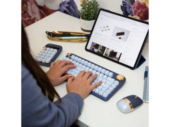IZO Wireless Bluetooth Mechanical Keyboard — Bluetooth Keyboard, AZIO