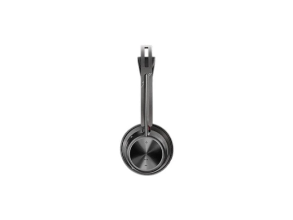 Voyager Focus 2 Headset with USB-C/A Adapter and Charging Stand — Wireless Earbuds, Poly