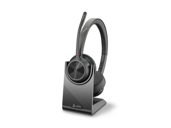 Voyager 4300 UC 4320-M Headset — Wireless Earbuds, Poly