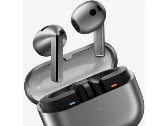 Wireless Earbuds, Silver — Wireless Earbuds, Samsung