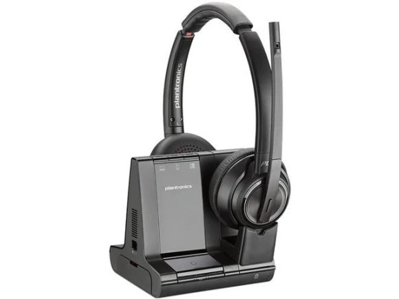 Binaural Wireless Headset — Wireless Earbuds, Plantronics