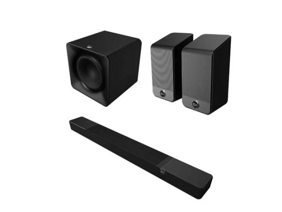 3.1.2-Channel Soundbar System with Subwoofer and Surround Speakers — Sound Bar, Klipsch