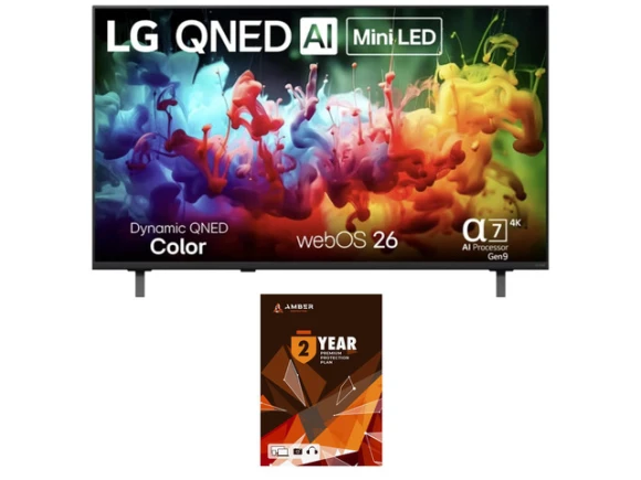43-inch Mini LED Smart TV with 2 Year Amber Protection — Smart TV, LG Electronics